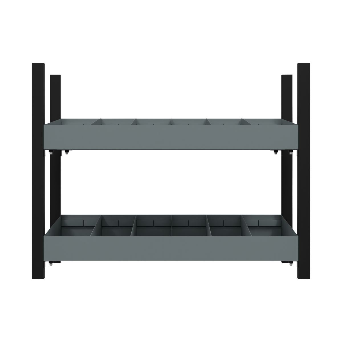 Sealey Modular Racking Mid Unit 2 Compartment Shelve 580mm