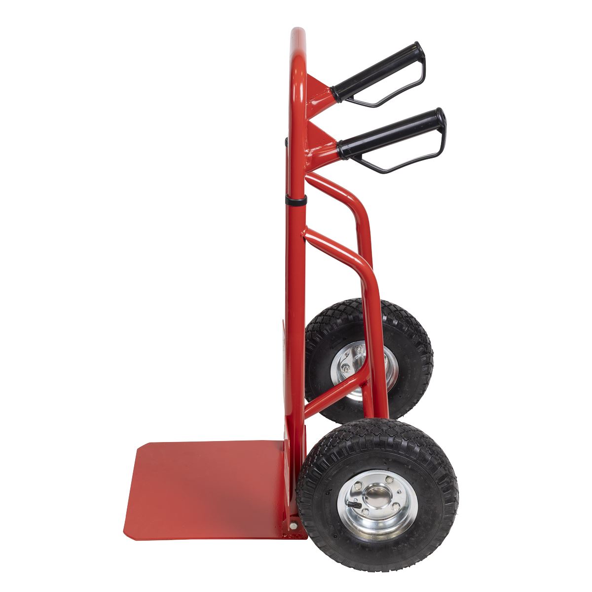 Sealey Folding Sack Truck with Pneumatic Tyres 200kg Capacity