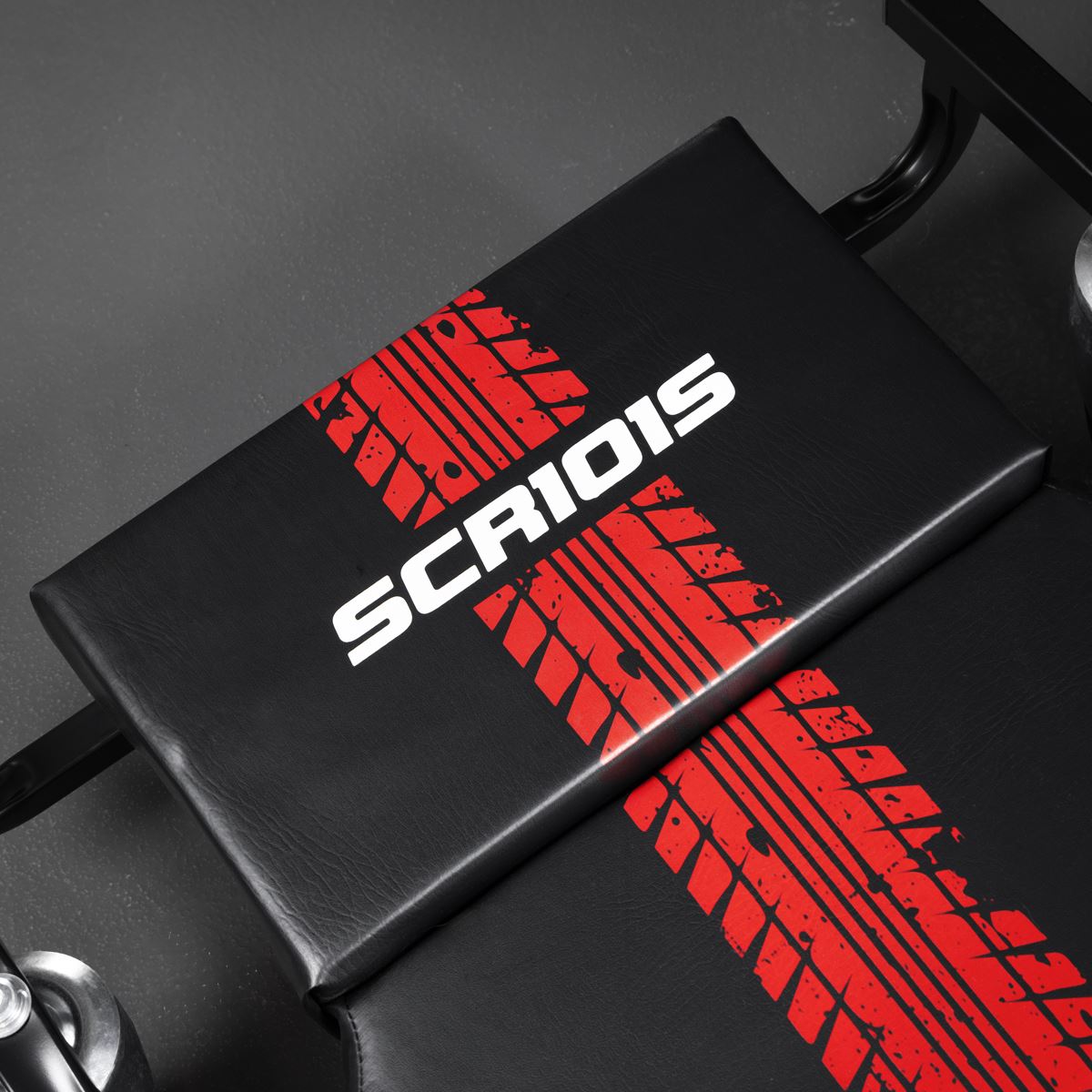 Sealey Steel Creeper with 4 Rough Ground 5" Wheels & Adjustable Back/Headrest