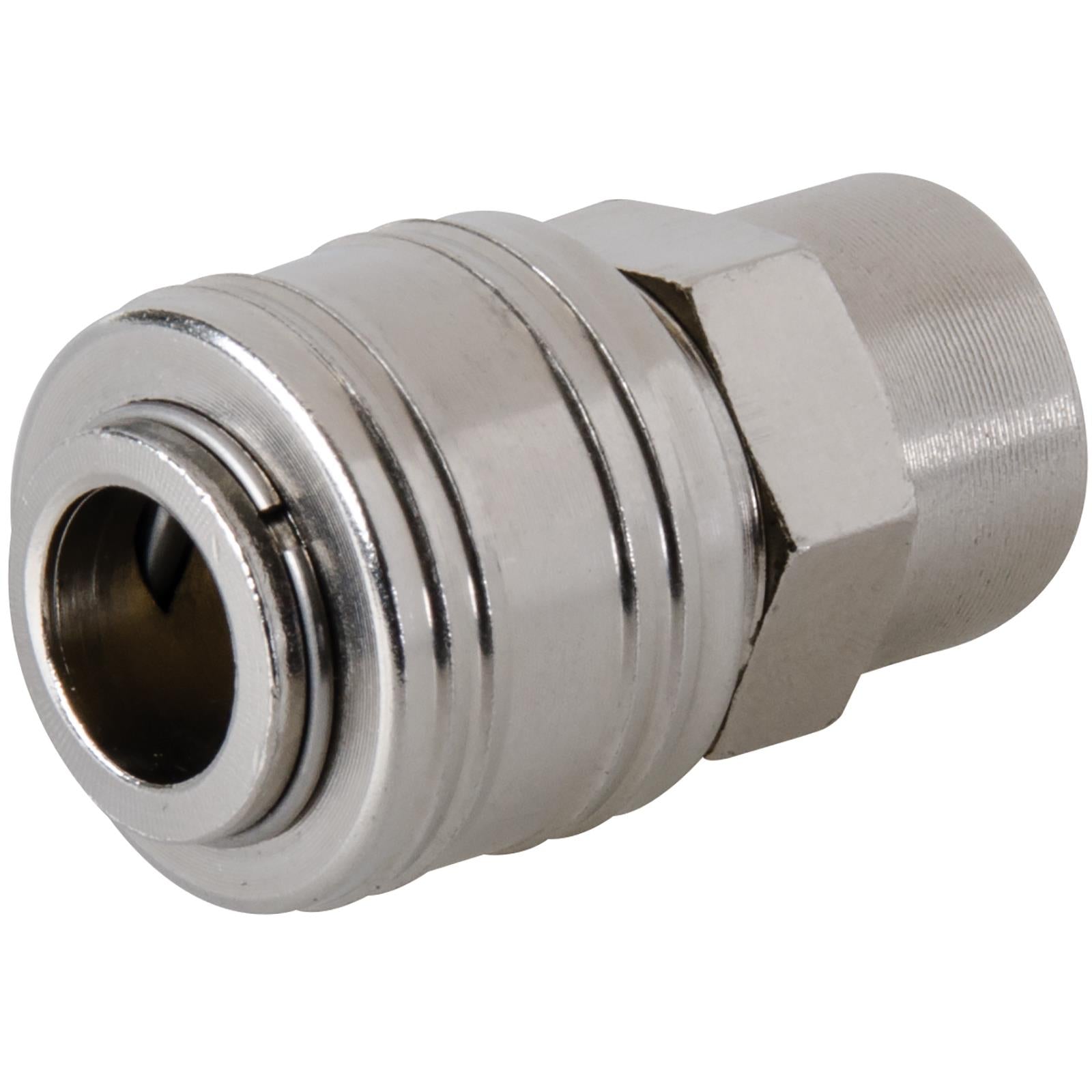Silverline Euro Air Line Female Thread Quick Coupler 1/4" BSP 