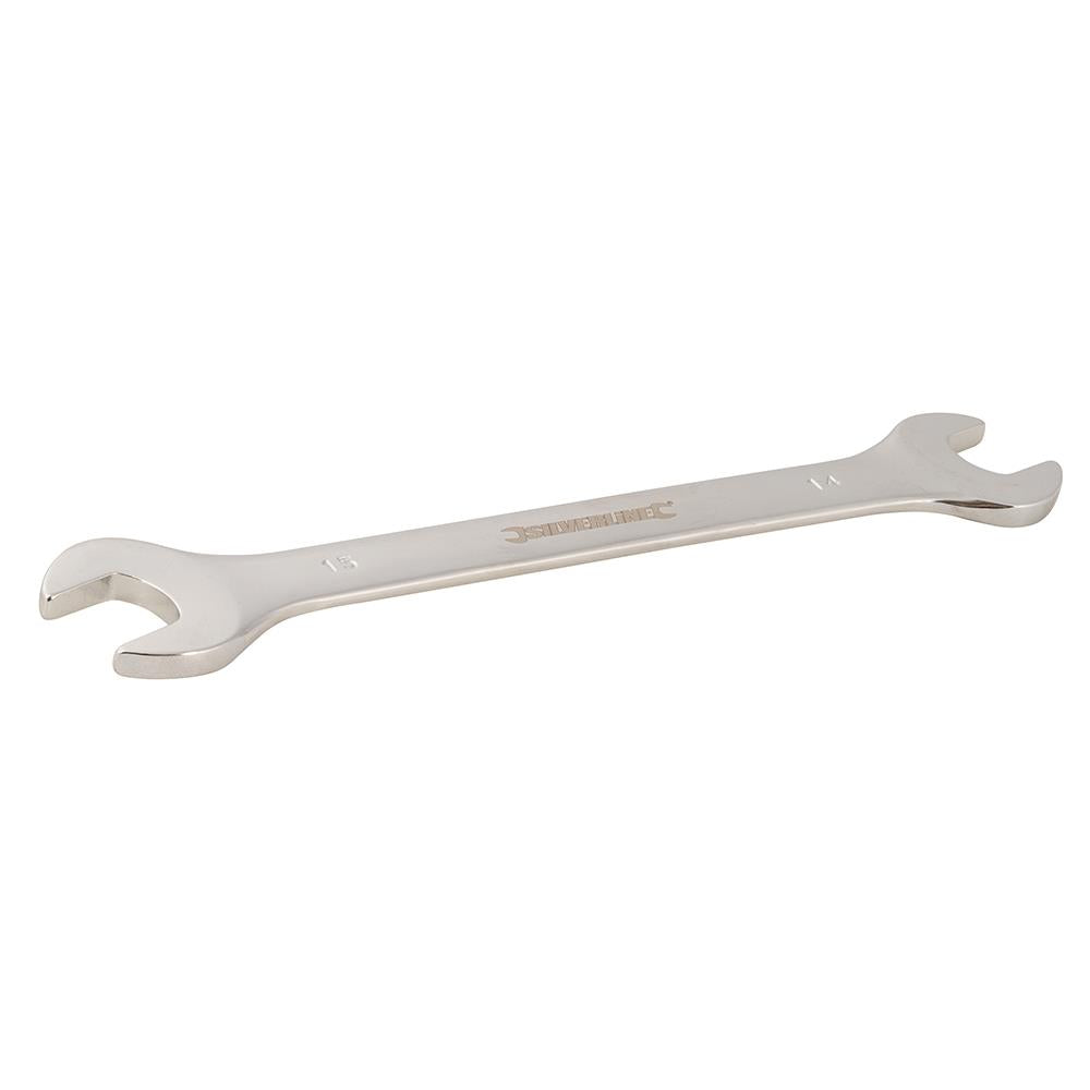 Silverline Open End Spanner Double Ended - Choose Size  White Rose Tools