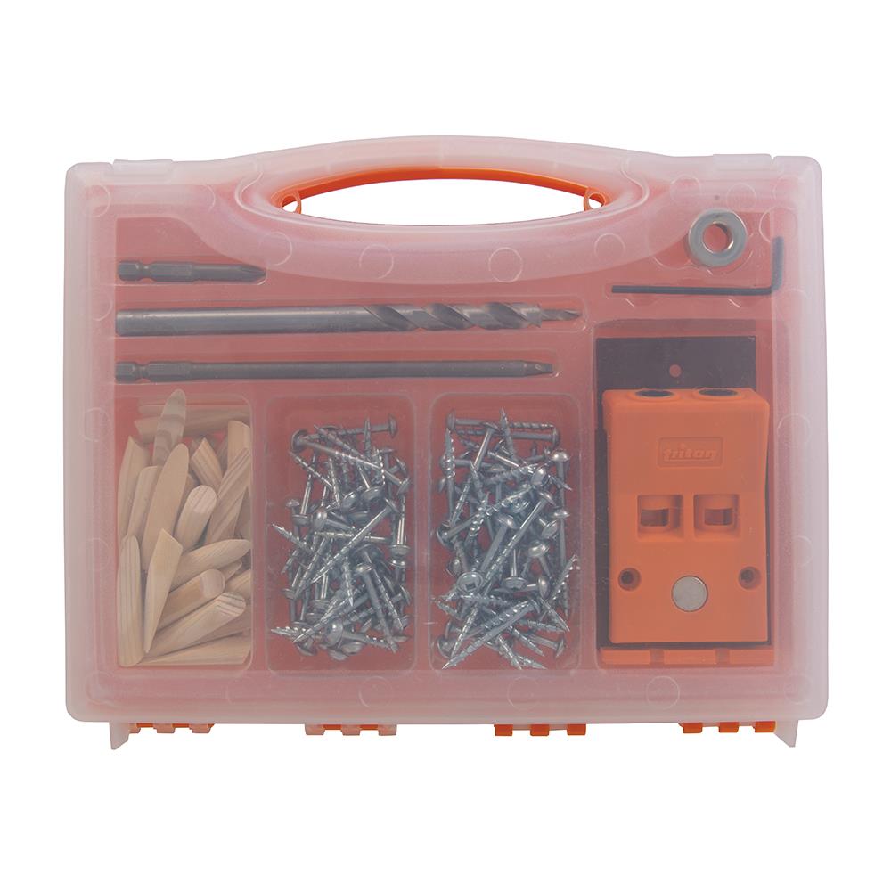 Triton Double Mini Pocket-Hole Jig Set 8pce T2PHJS 425553