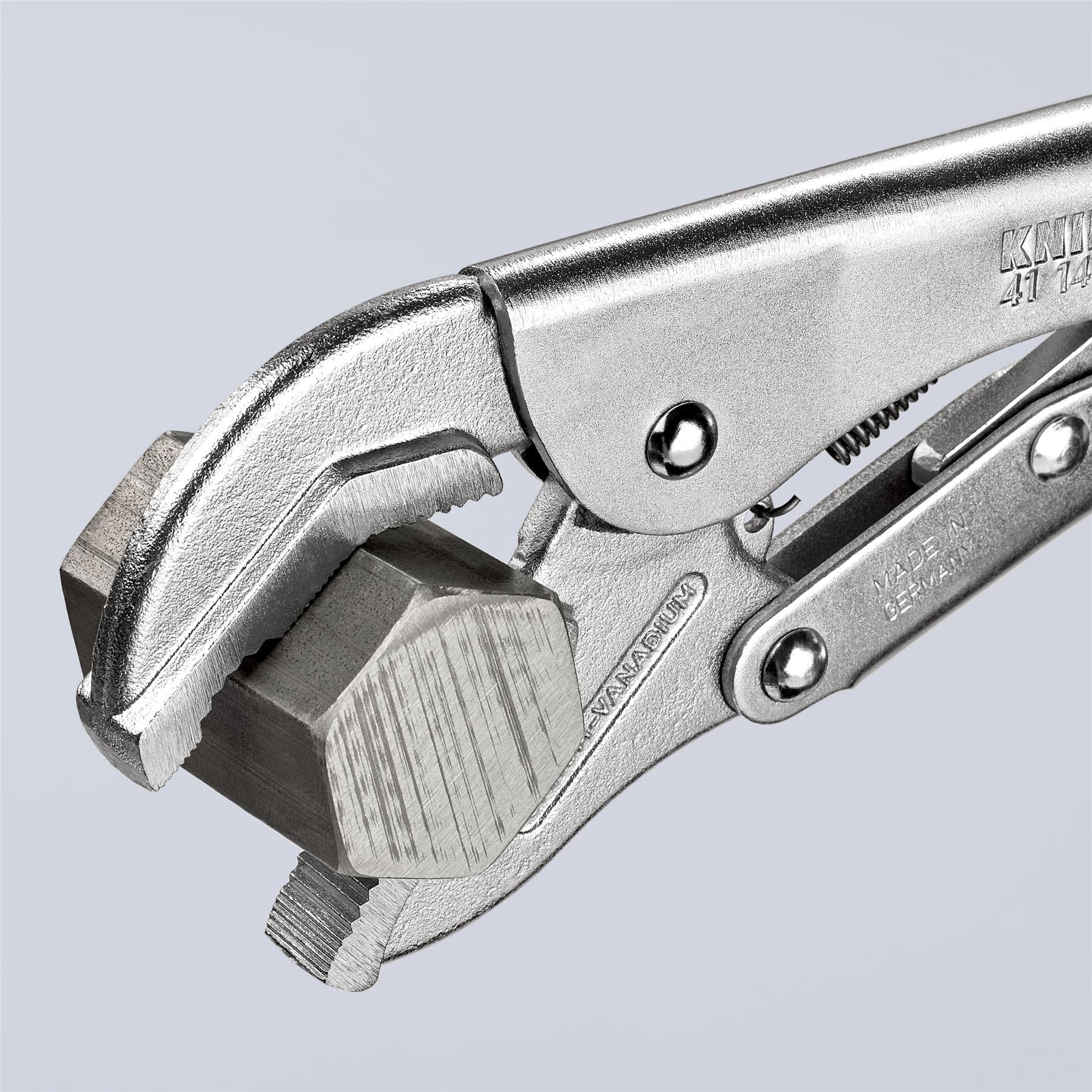 KNIPEX Grip Locking Pliers Mole Grips 250mm Galvanised 41 14 250