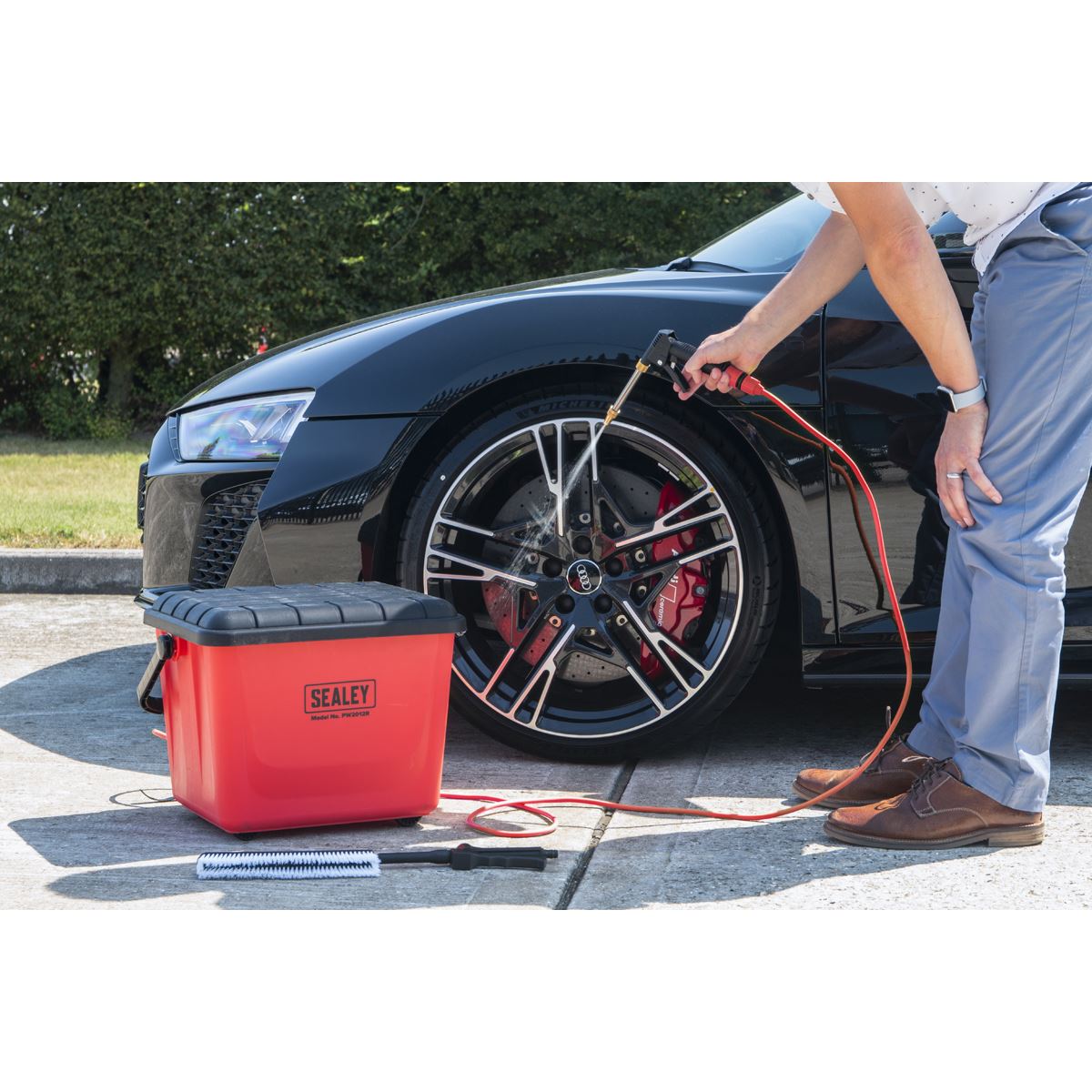 Sealey Rechargeable Pressure Washer 25L 12V 