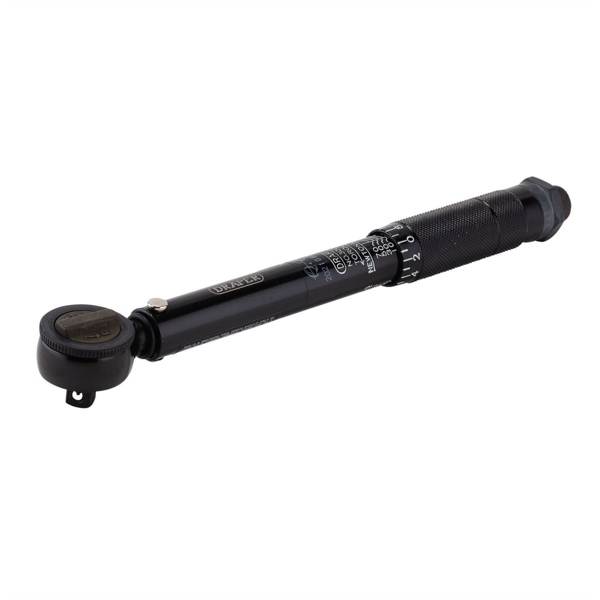 Draper Ratchet Torque Wrench 3/8" Sq. Dr. 10 - 80Nm 64534  White Rose Tools