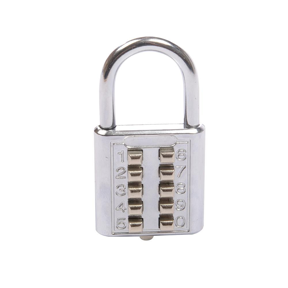 Silverline Digital Combination Padlock 10-Digit 38mm 960640