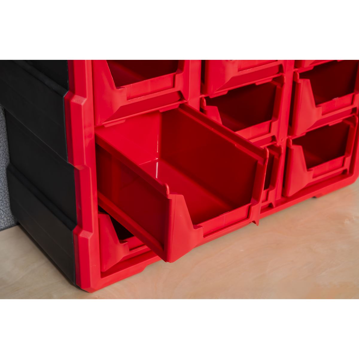 Sealey Cabinet Box 39 Drawer - Red/Black 