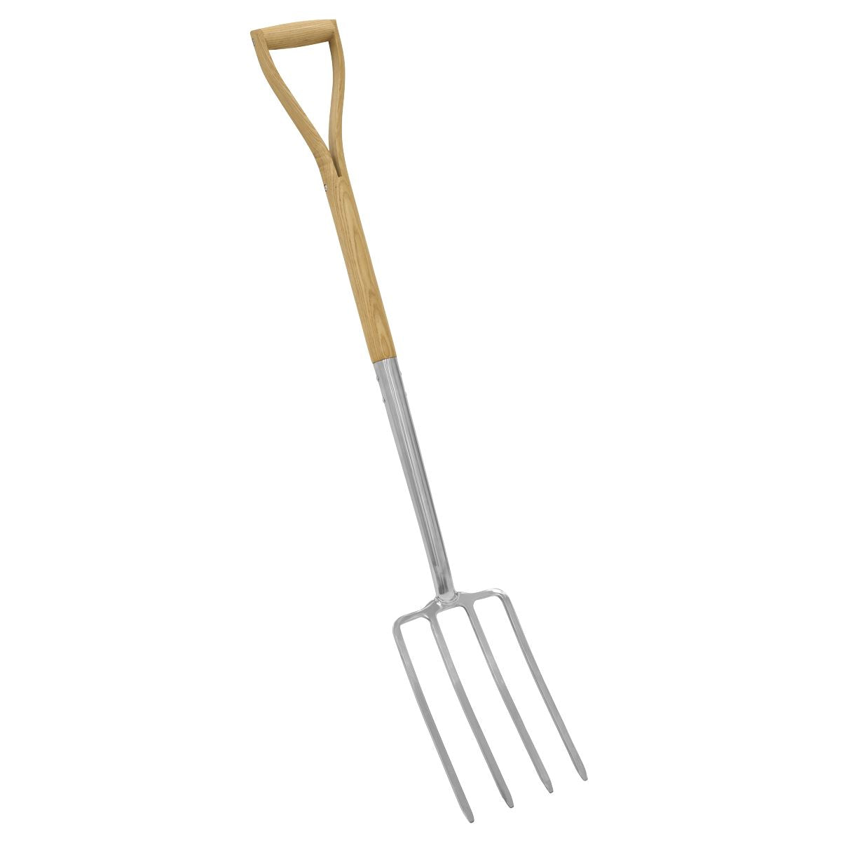Sealey Premier Digging Fork with Ash Handle & Stainless Steel Tines