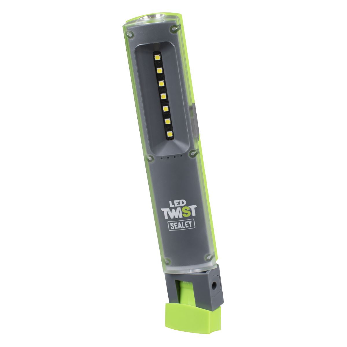Sealey LED Twist Rechargeable Inspection Light 2W & 1W SMD LED  White Rose Tools