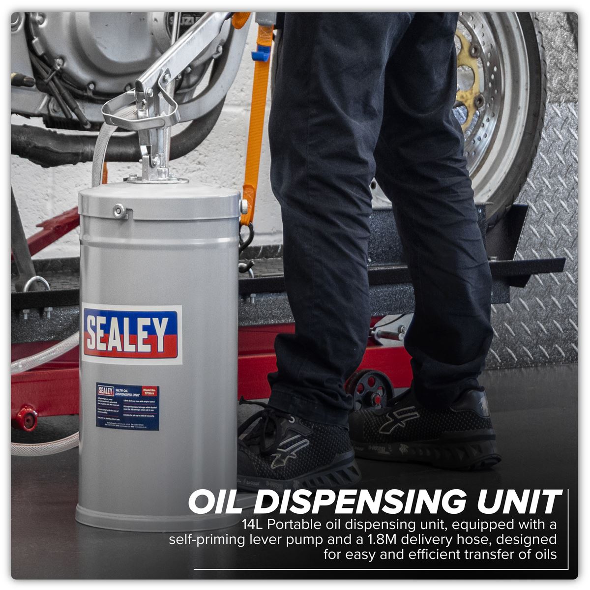 Sealey Oil Dispensing Unit 14L