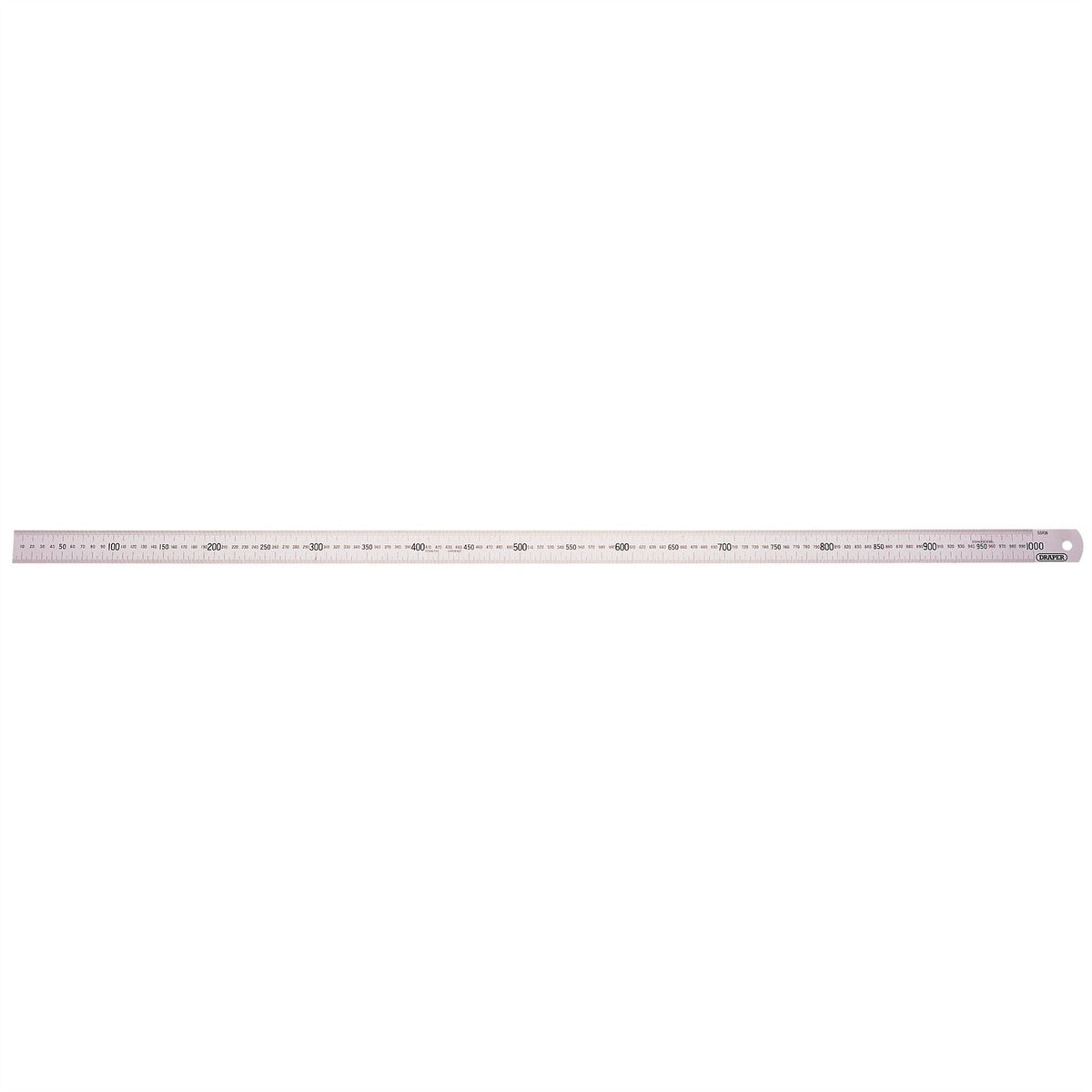 Draper Expert Stainless Steel Rule 1000mm/36" 22673  White Rose Tools