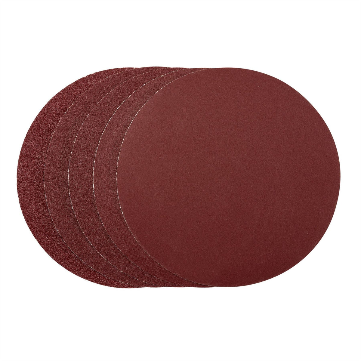 Draper Sanding Discs 200mm PSA Assorted Grit (Pack of 5) 63265  White Rose Tools