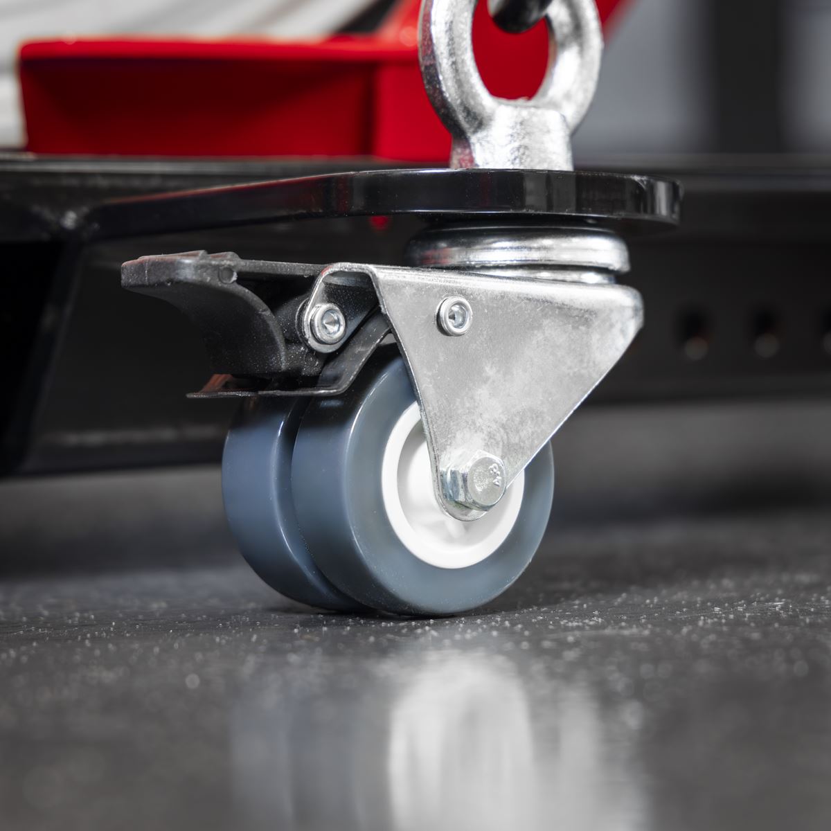 Sealey Motorcycle Upright Clamp Type Dolly  White Rose Tools