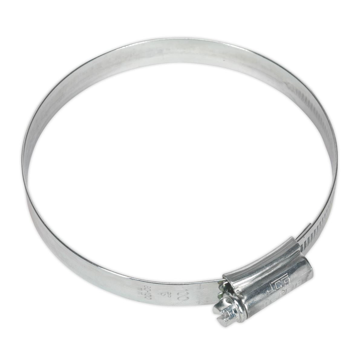 Sealey 10 Pack Hi-Grip Hose Clips (80-100mm x 12mm)