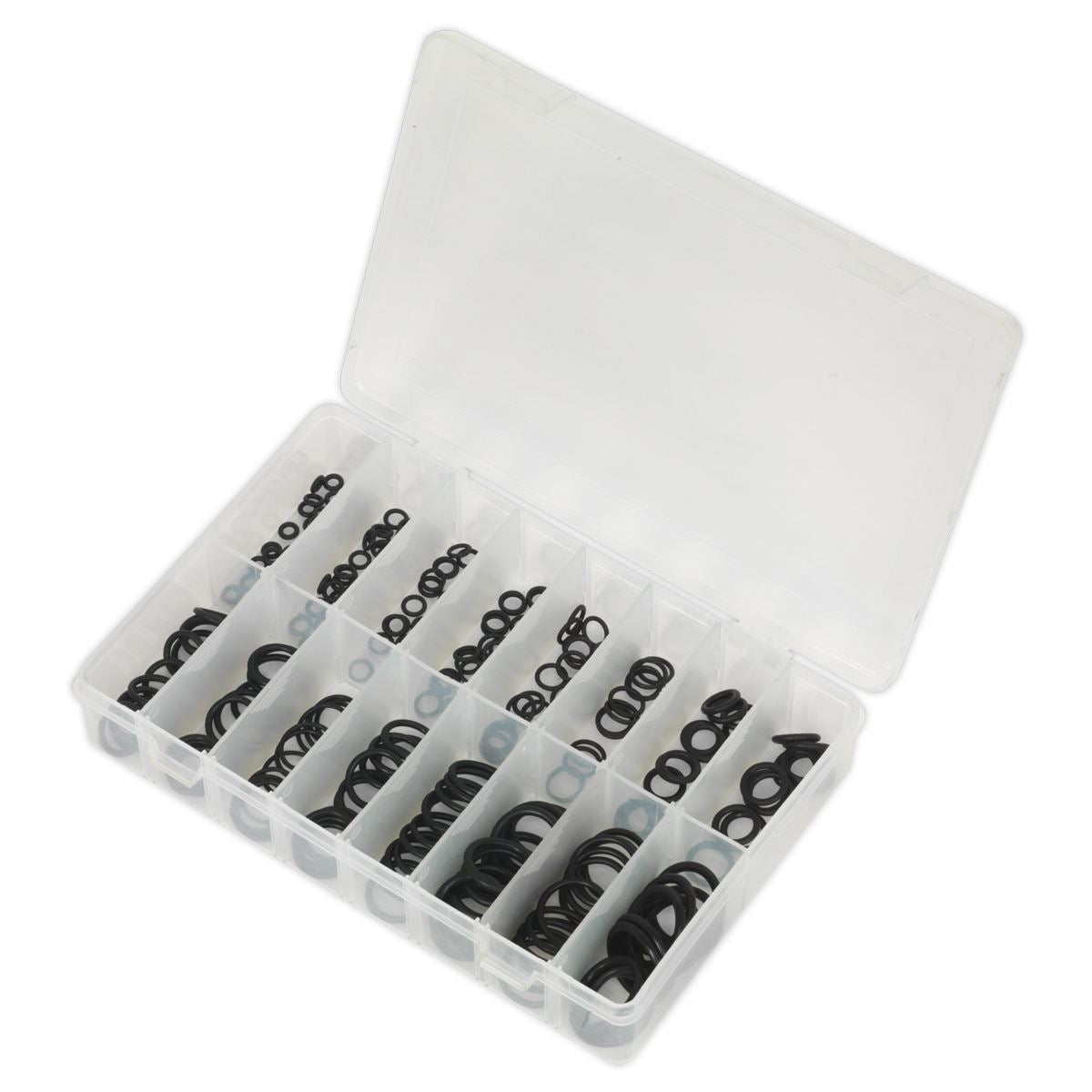 Sealey Rubber O-Ring Assortment 225pc Metric