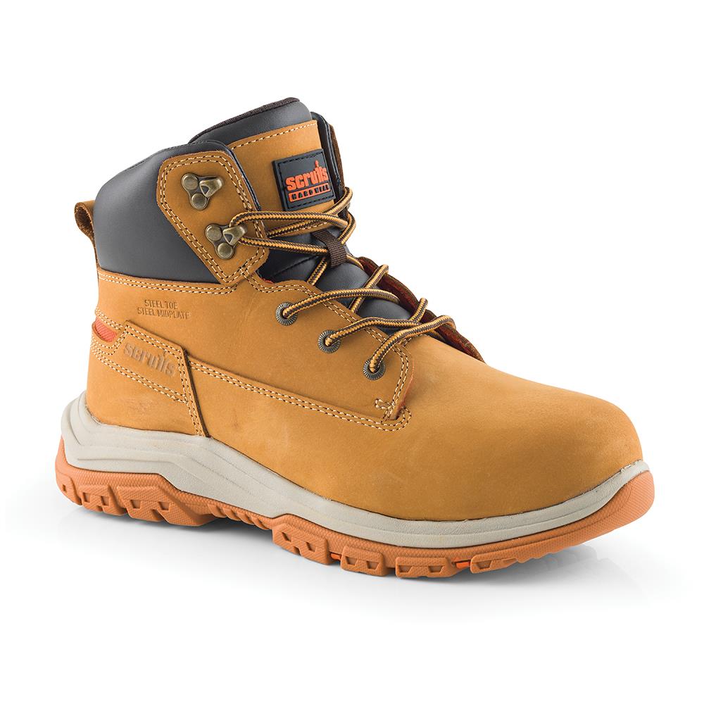 Scruffs Ridge Safety Boots Tan - Choose Size