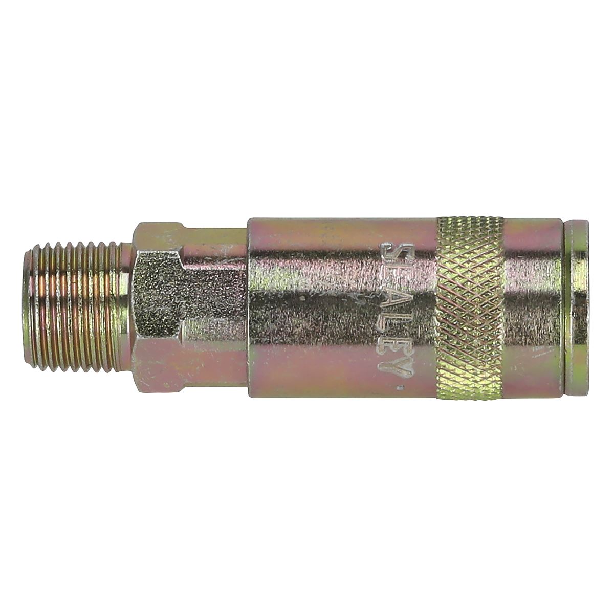 Sealey Coupling Body Male 3/8"BSPT  White Rose Tools