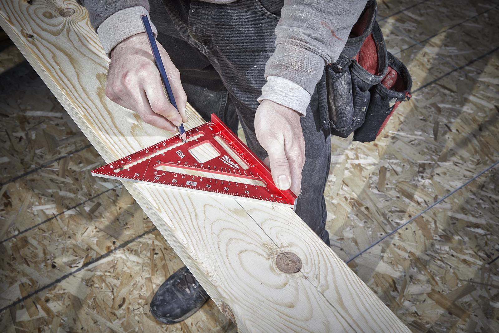 Milwaukee Rafter Roofing Square Metric 180mm 