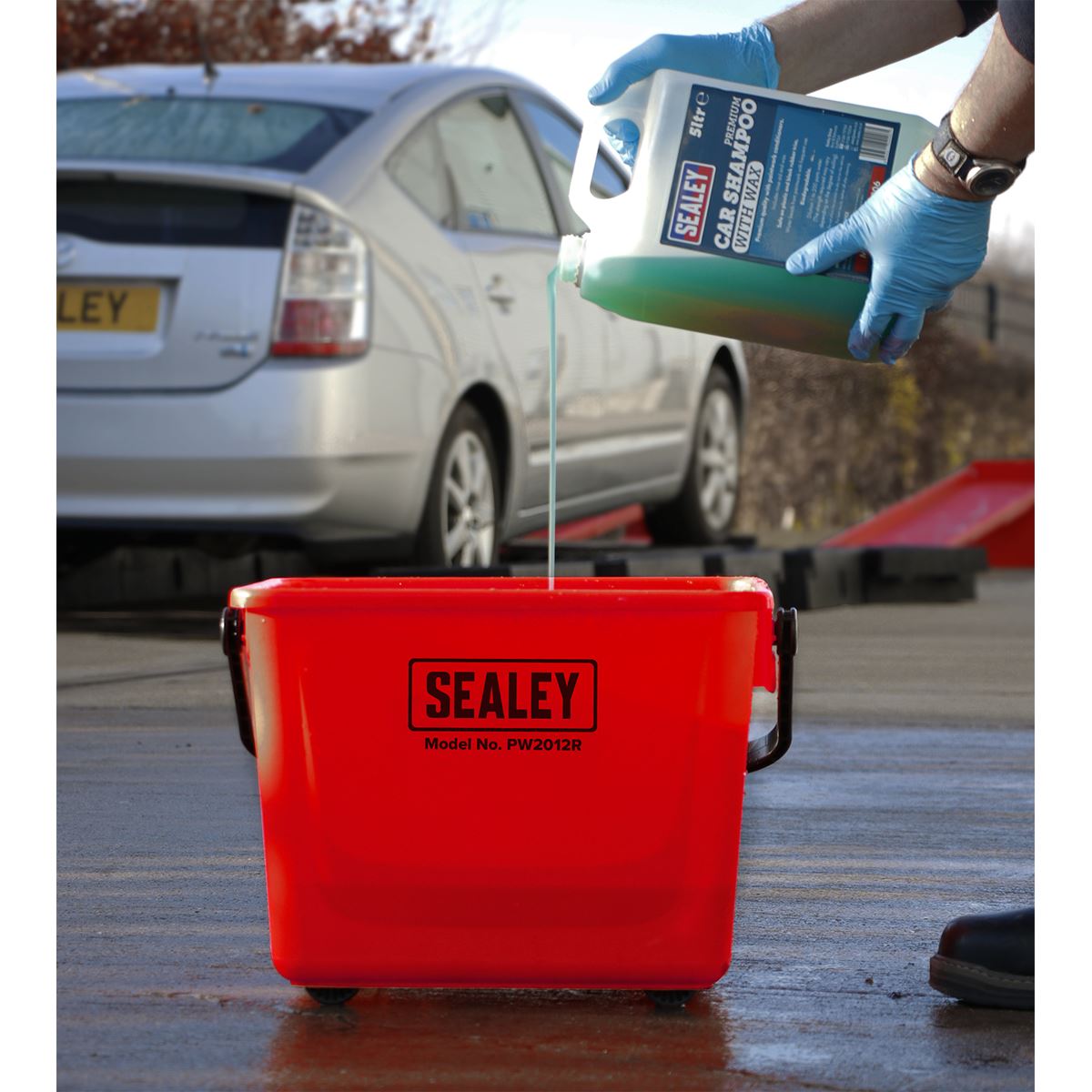 Sealey Rechargeable Pressure Washer 25L 12V 