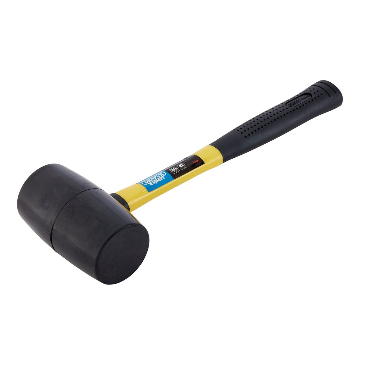 Draper Expert Rubber Mallet with Fibreglass Shaft 680g/24oz 72020  White Rose Tools