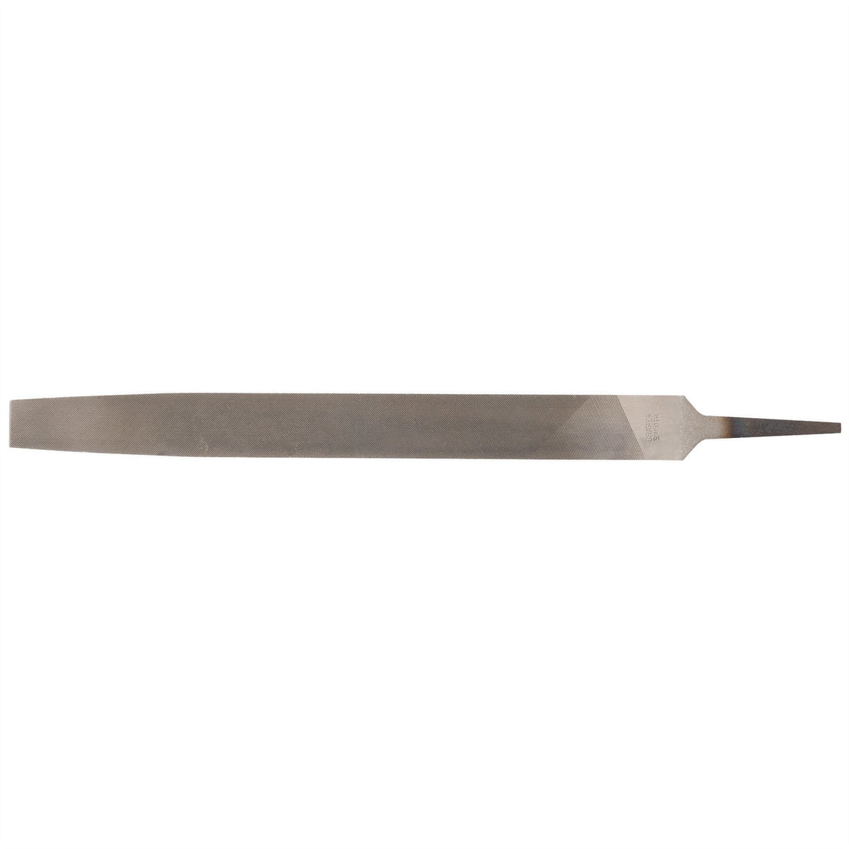 Draper Smooth Cut Flat File 12 x 250mm 60244  White Rose Tools