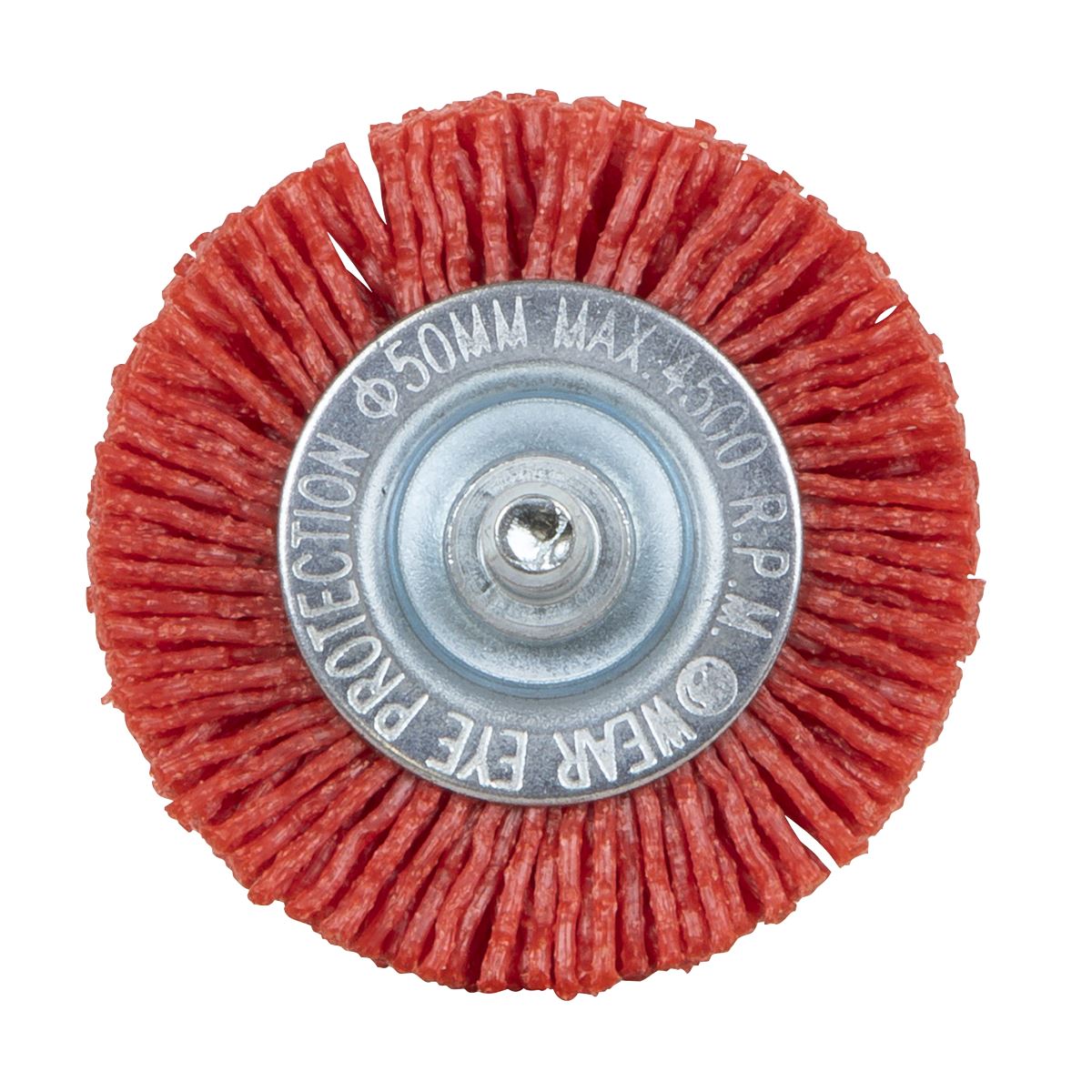 Sealey 50mm Nylon Filament Circular Brush with 6mm Shaft