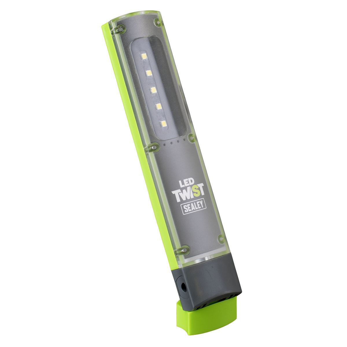 Sealey LED Twist Rechargeable Inspection Light 1W & 1W SMD  White Rose Tools