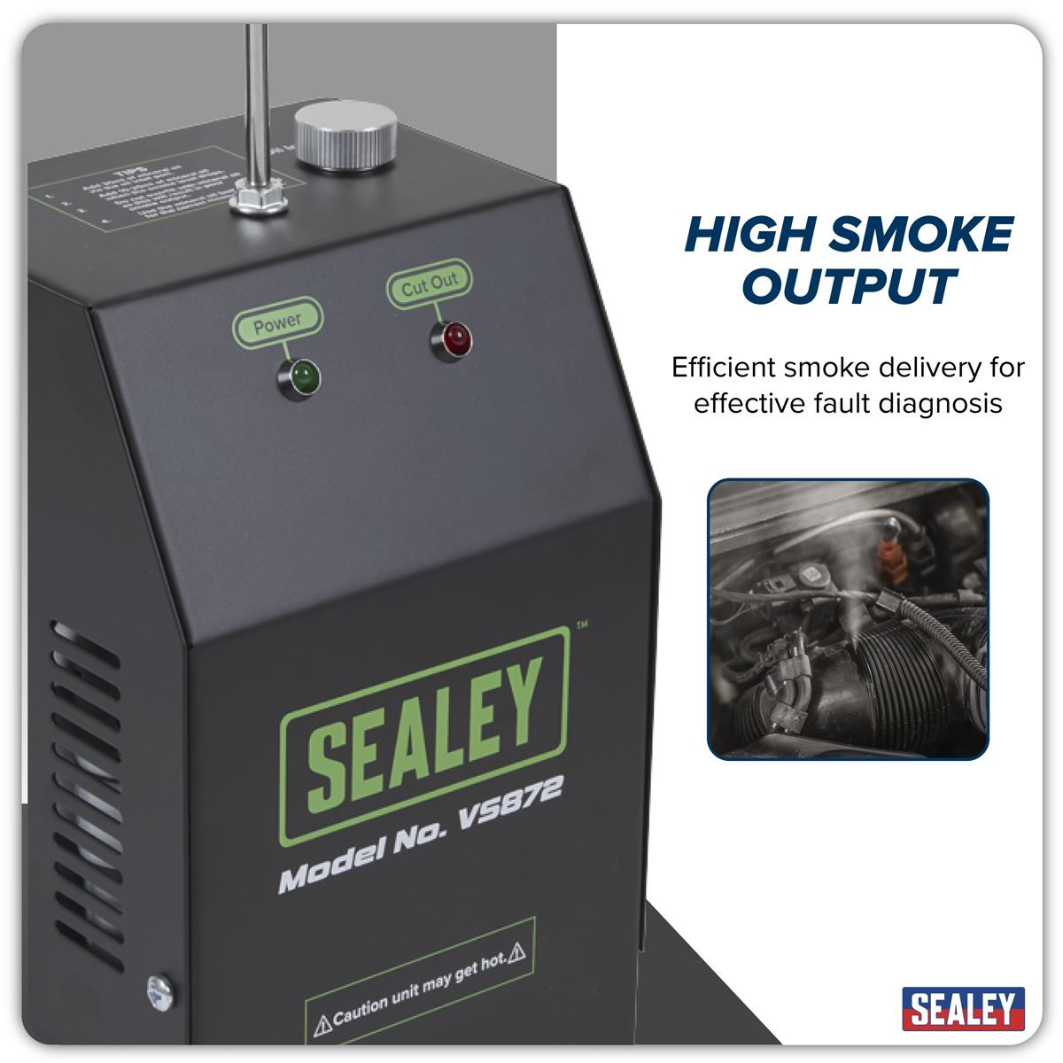 Sealey Leak Detector Smoke Diagnostic Tool  White Rose Tools