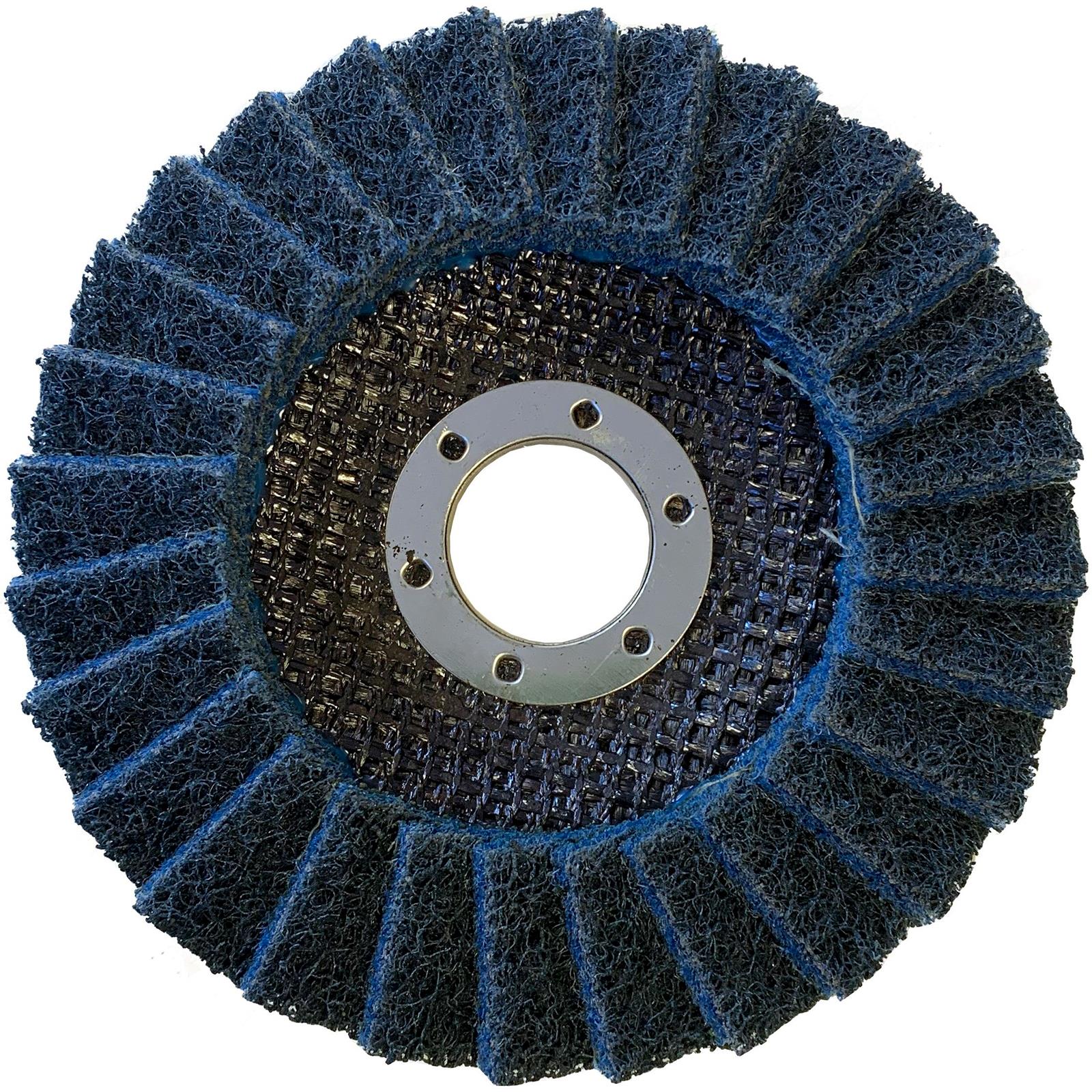BlueSpot Fine Non Woven Flap Disc 115mm (4.5")