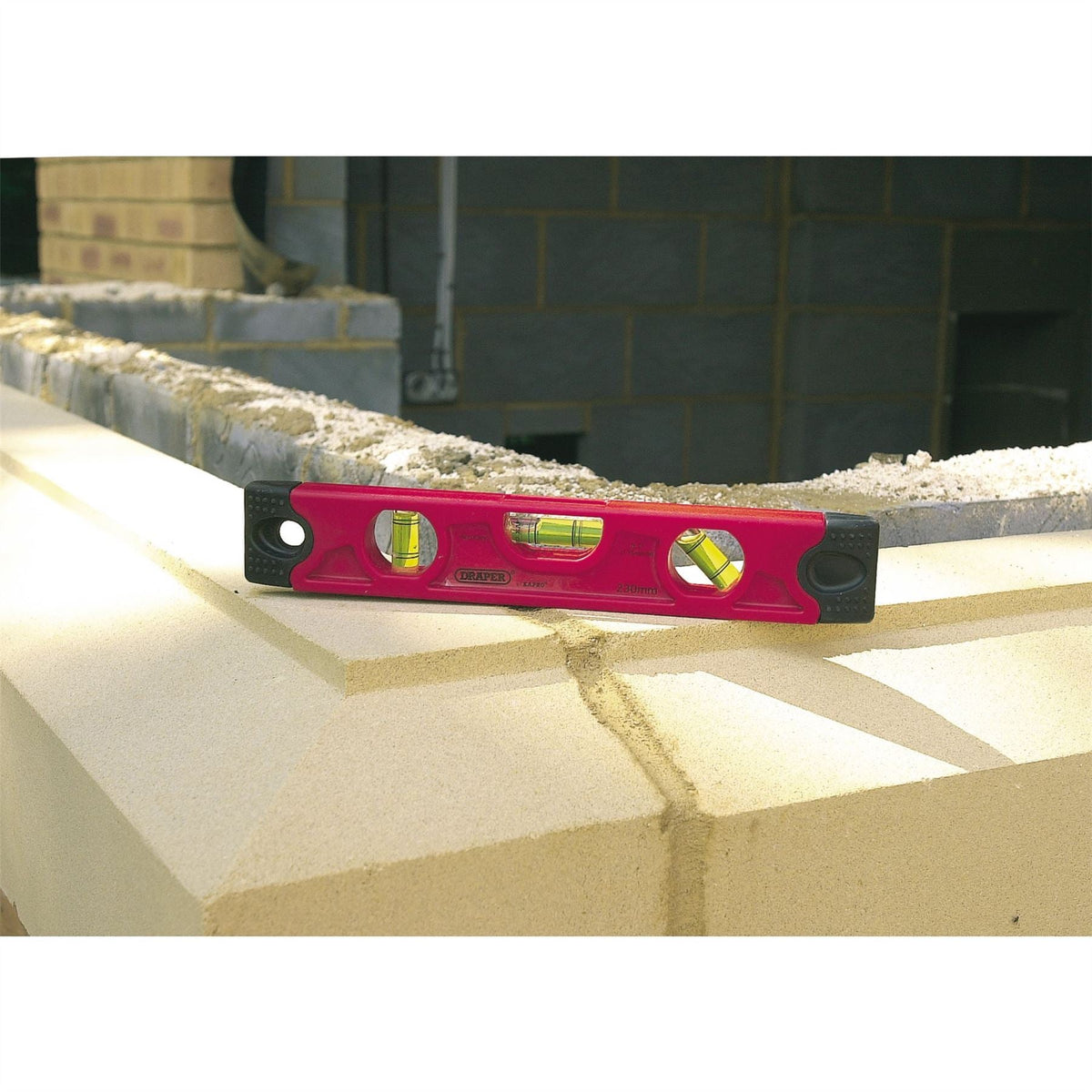 Draper Torpedo Spirit Level 230mm 79579  White Rose Tools