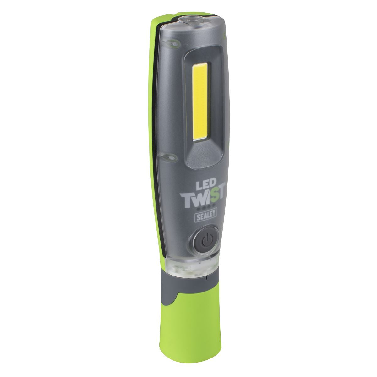 Sealey LED Twist Rechargeable Inspection Light Green