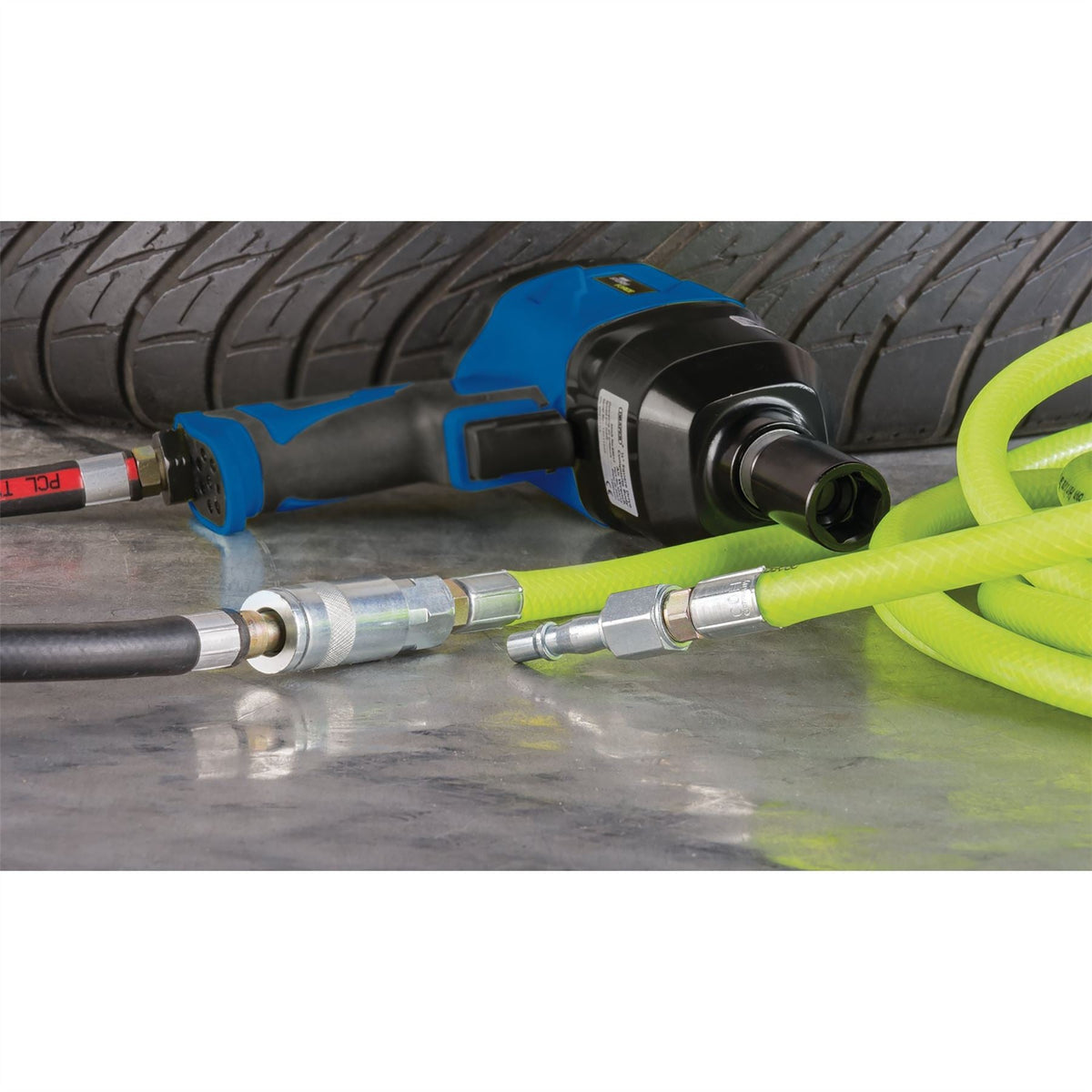 Draper 1/4" BSP Air Line Coupling Set (3 Piece) 81295  White Rose Tools