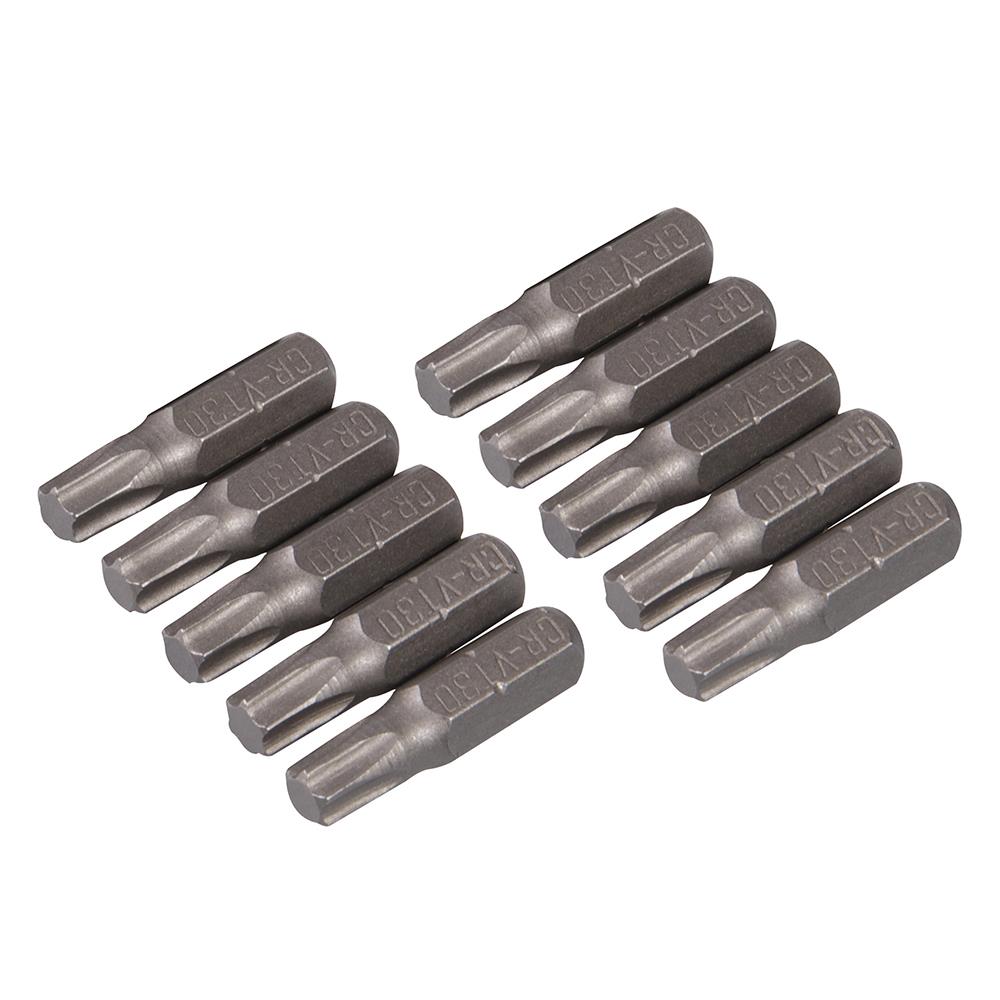 Silverline Trx Cr-V Screwdriver Bits 10pk T30 486941