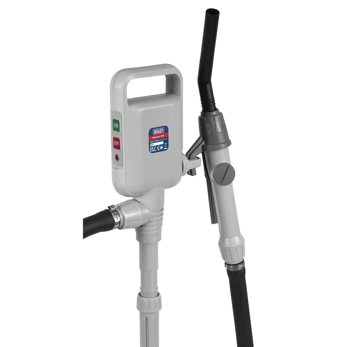 Sealey Fluid Transfer Pump with Nozzle Battery Operated  White Rose Tools