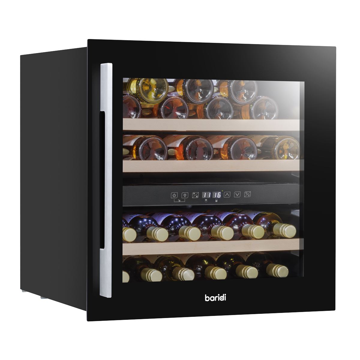 Baridi 36 Bottle Wine Fridge & Cooler 60cm  White Rose Tools