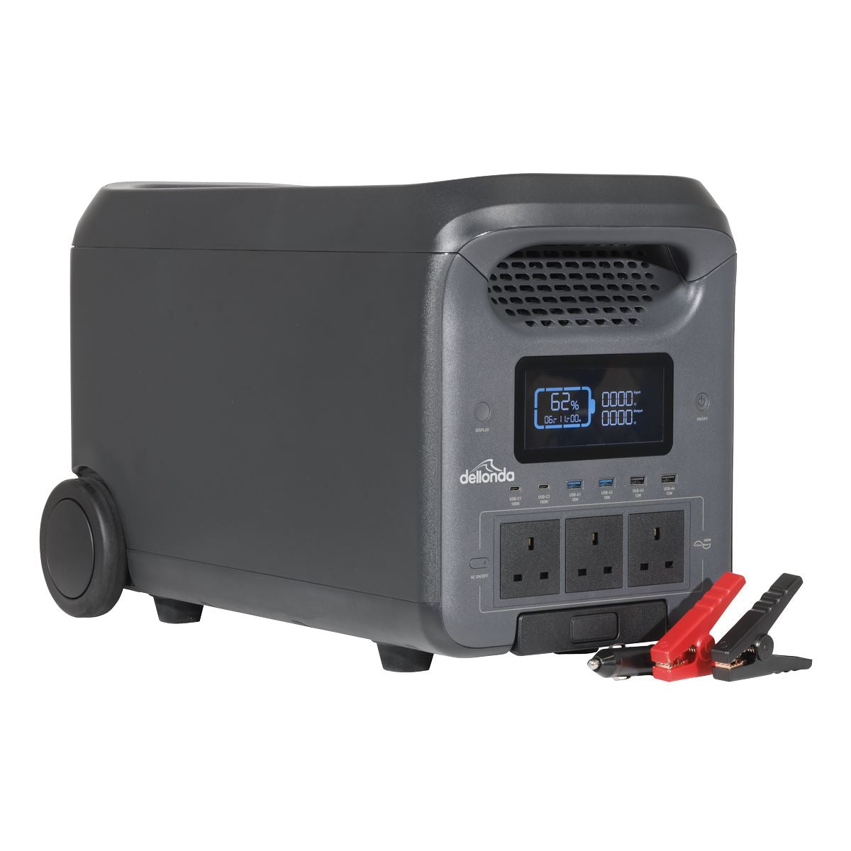 Dellonda Portable Power Station 3000W 
