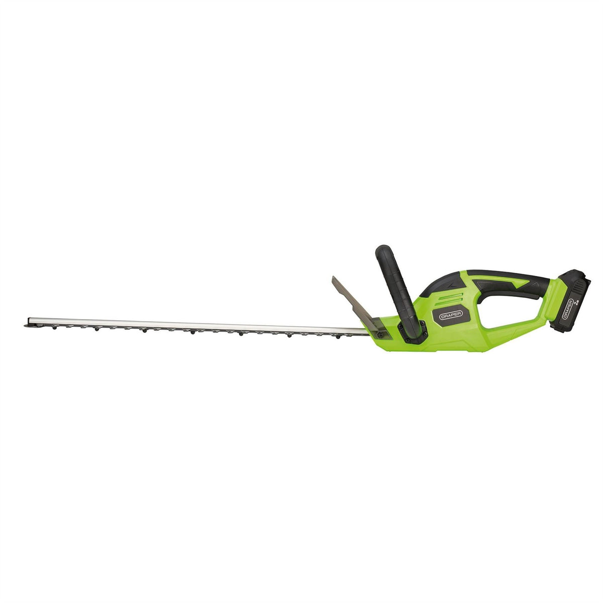 Draper 18V Hedge Trimmer 1 x 2.0Ah Battery 1 x Charger 31862  White Rose Tools