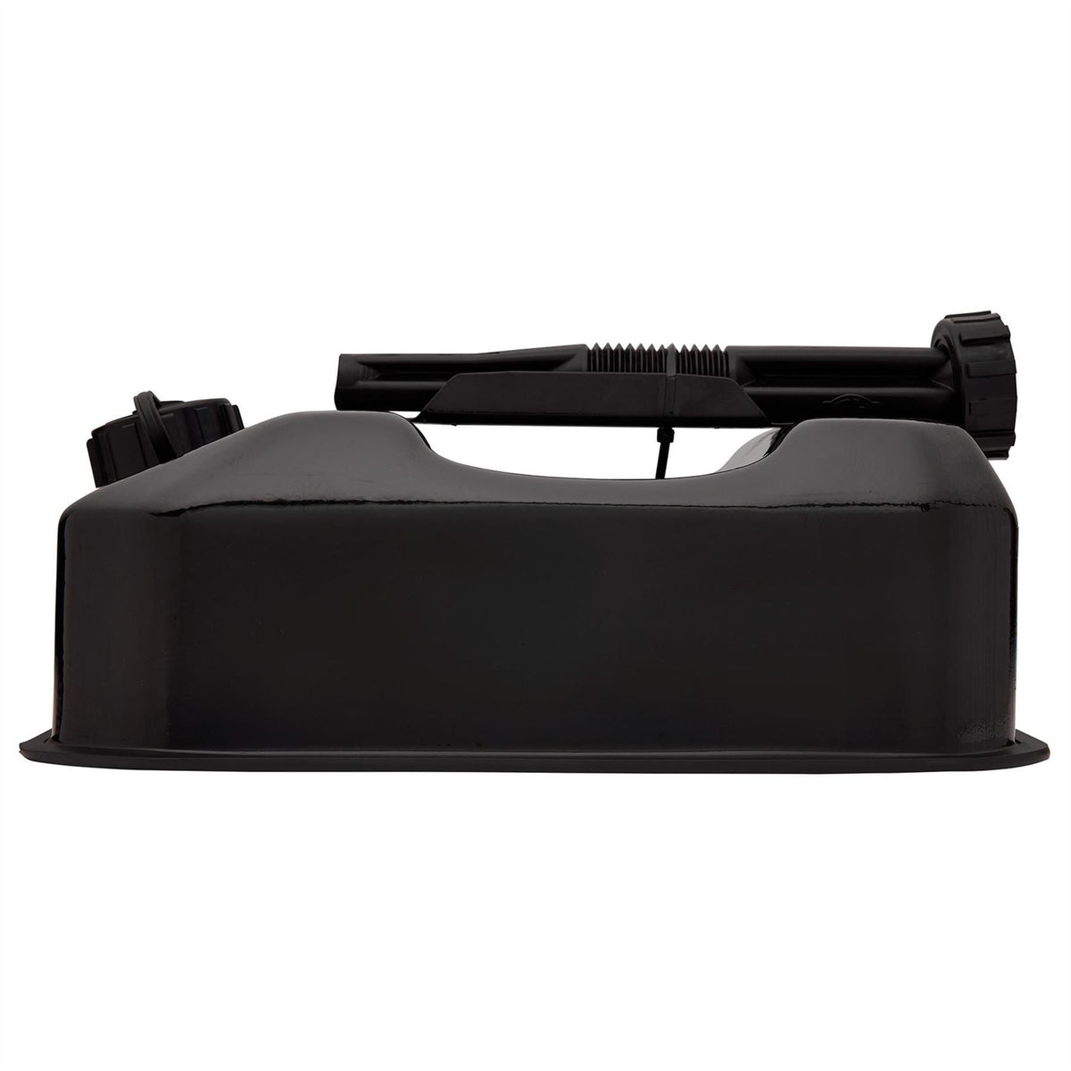 Draper Flat Steel Fuel Can 5L Black 31790  White Rose Tools