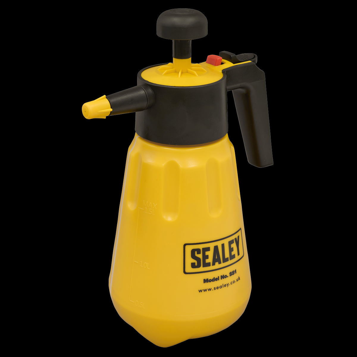 Sealey Pressure Sprayer 1.5L Hand Gardening Pesticide Herbicide Fluid Bottle