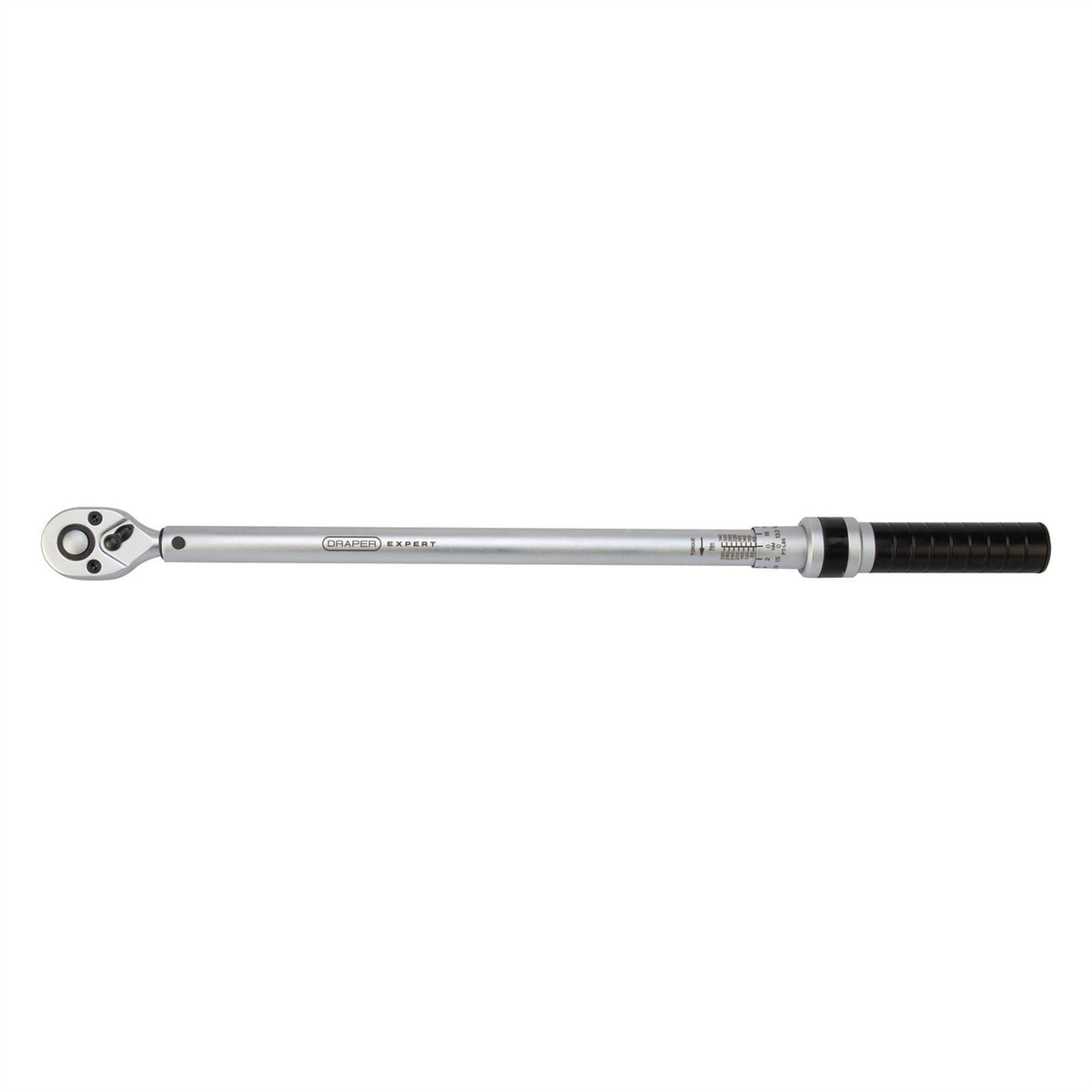 Draper Expert Ratchet Torque Wrench 1/2" Sq. Dr. 60-340Nm 17766  White Rose Tools