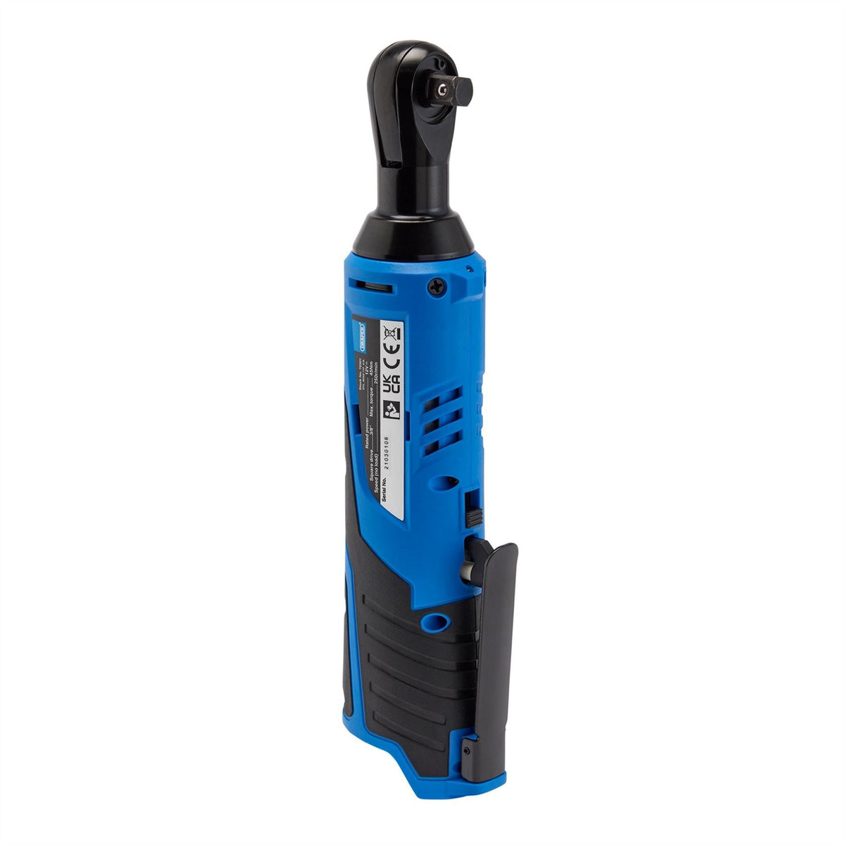 Draper 12V Ratchet 3/8" Sq. Dr. 45Nm (Sold Bare) 70301  White Rose Tools