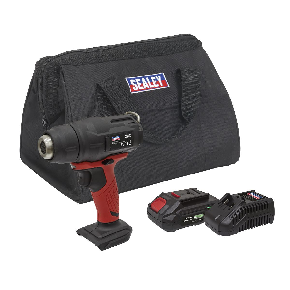Sealey Cordless Hot Air Gun Kit 20V 2Ah SV20 Series