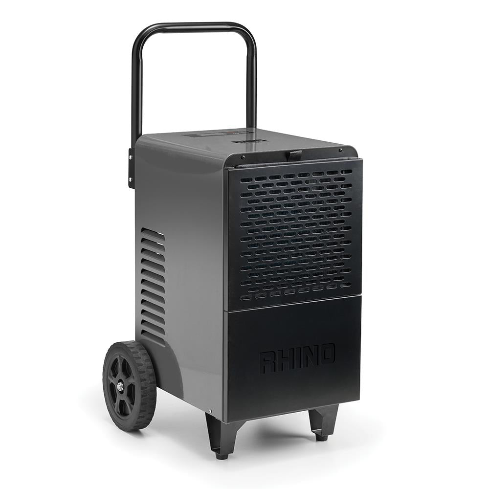 Rhino DH50L 800W Industrial Dehumidifier 50Ltr 110V H03606