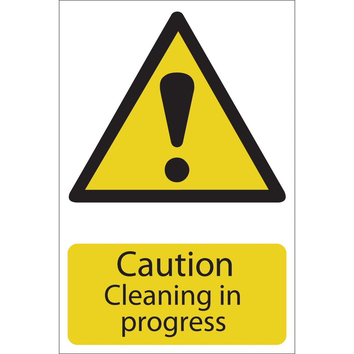 Draper Caution Cleaning 72440  White Rose Tools