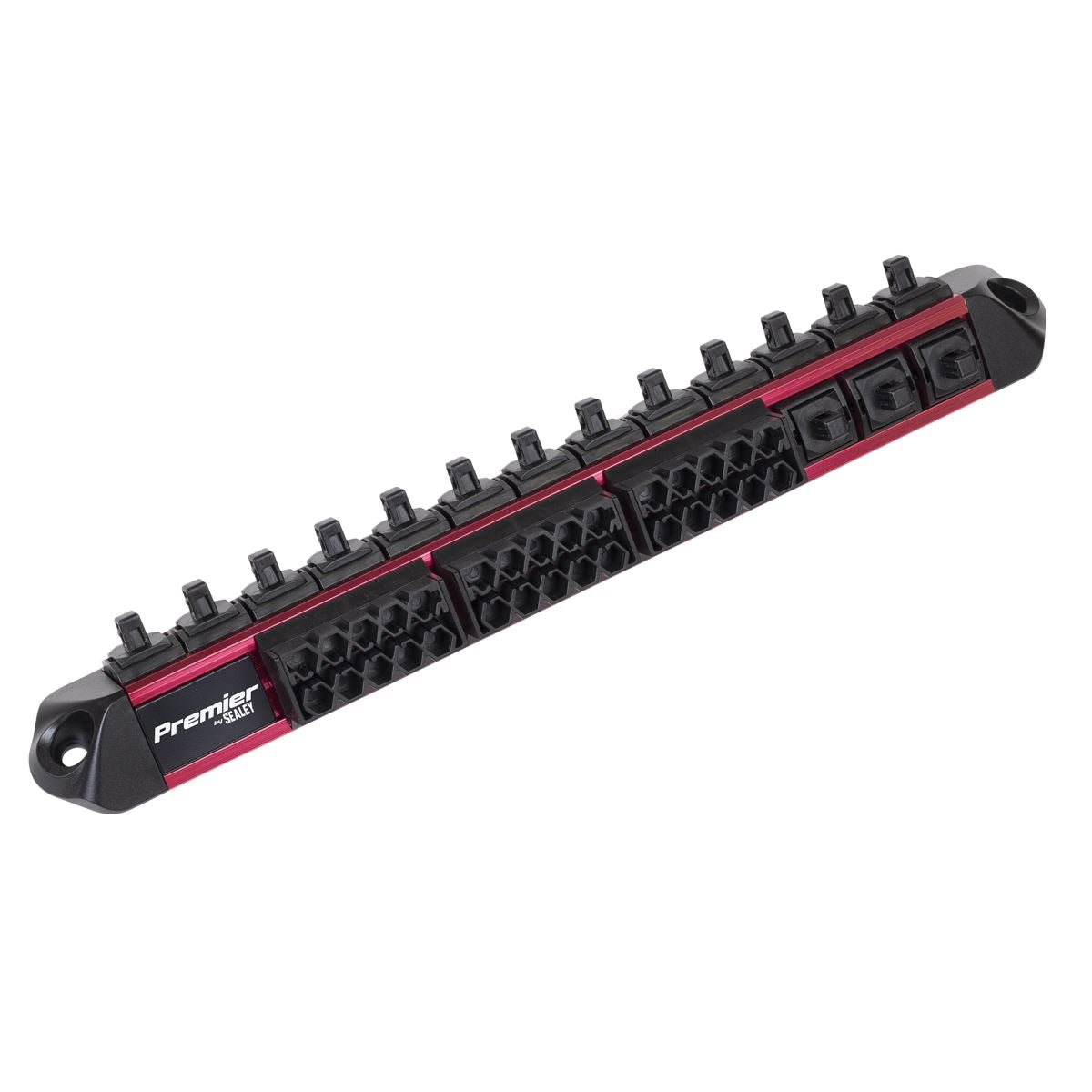 Sealey Premier Socket & Bit Retaining Rail 1/4"Sq Drive  White Rose Tools