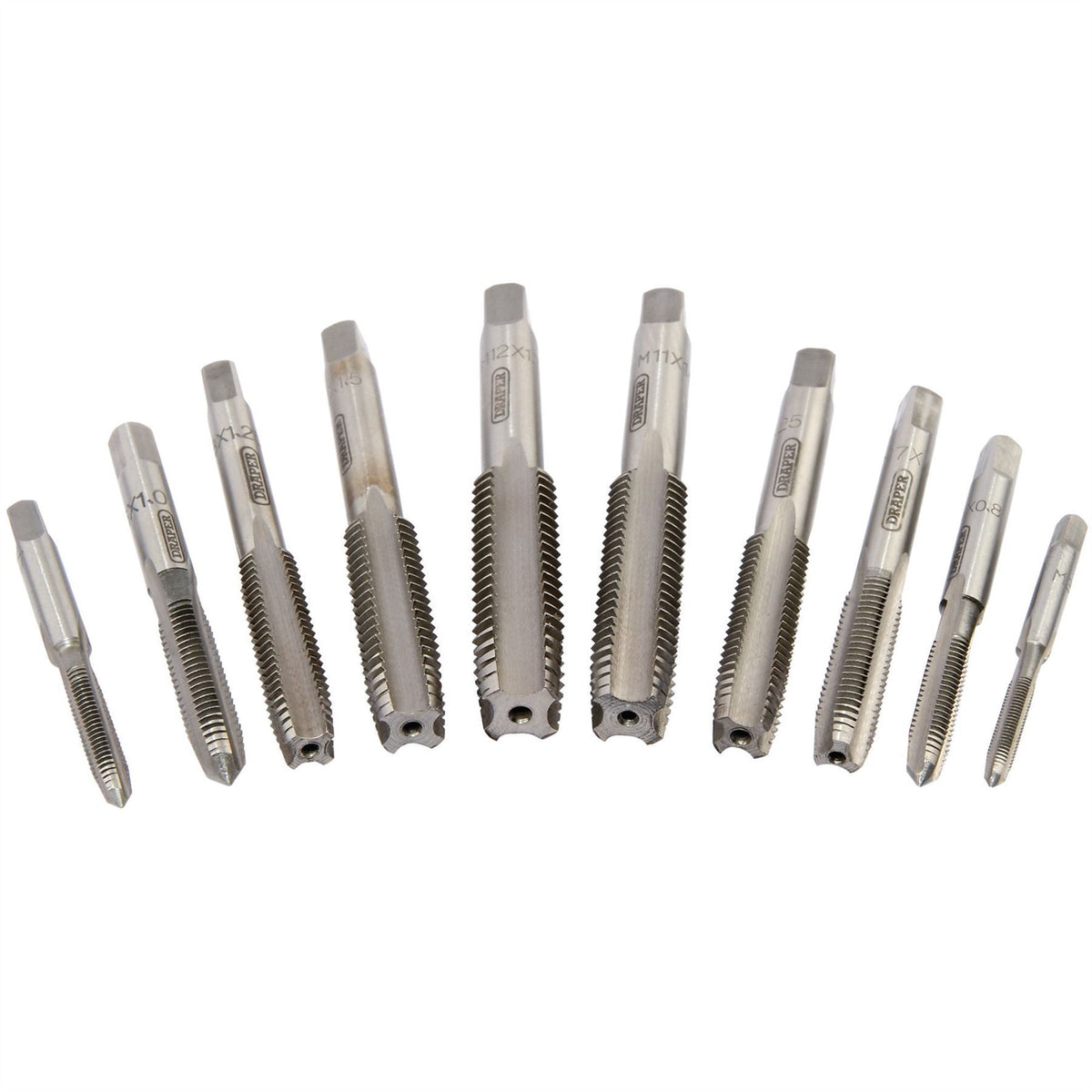 Draper Metric Hand Tap Set (10 Piece) 79200  White Rose Tools