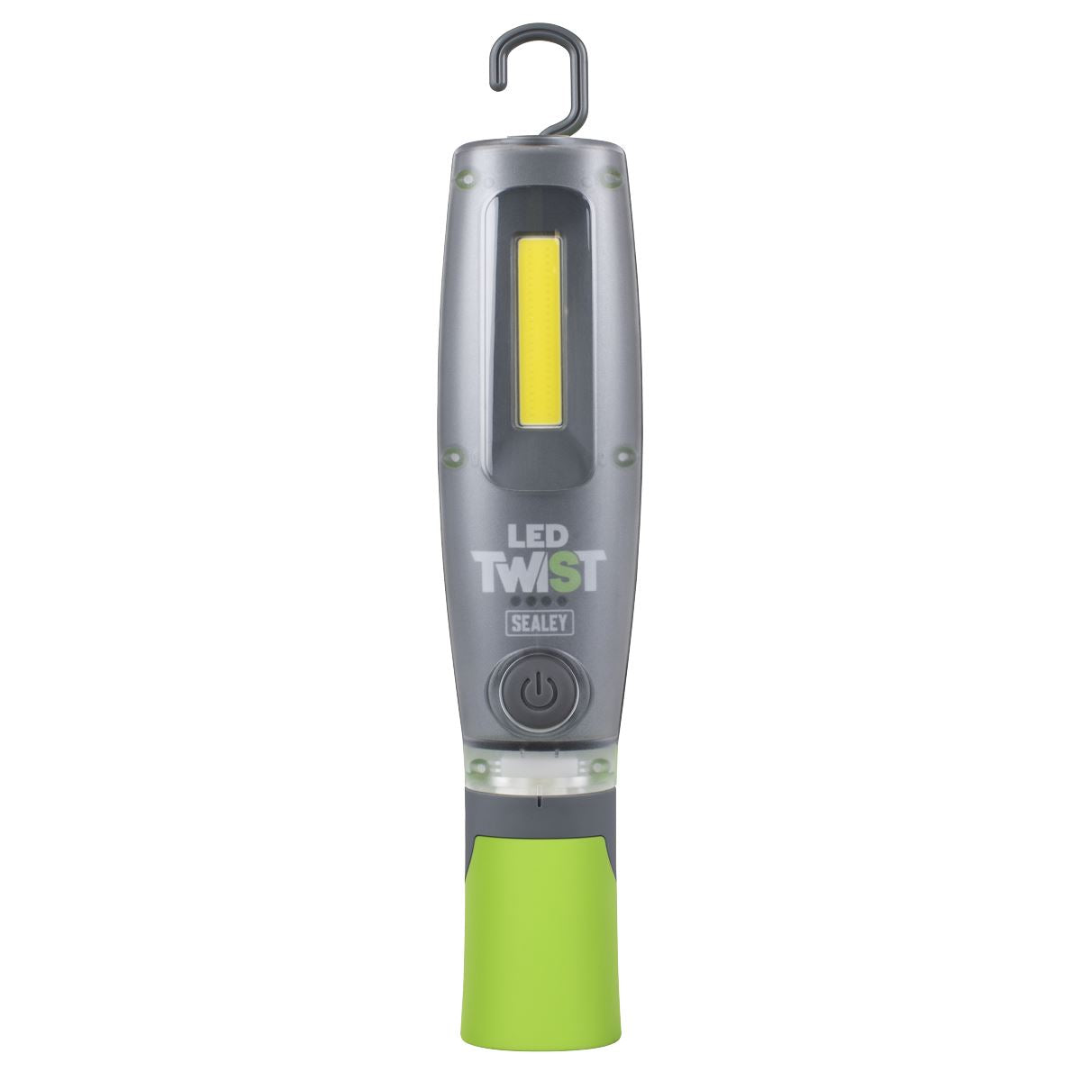 Sealey LED Twist Rechargeable Inspection Light Green 