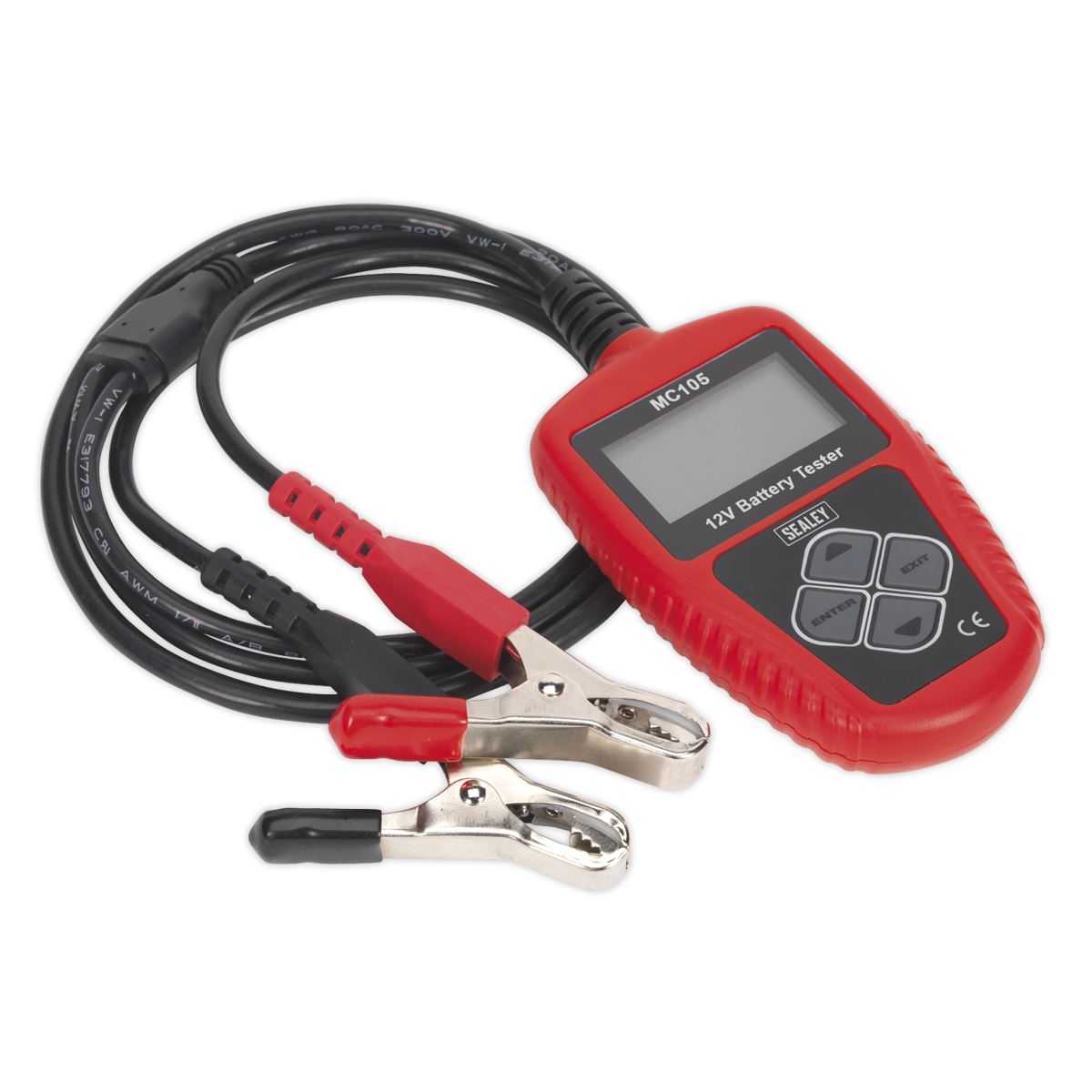 Sealey Motorcycle Digital Battery Tester 12V 