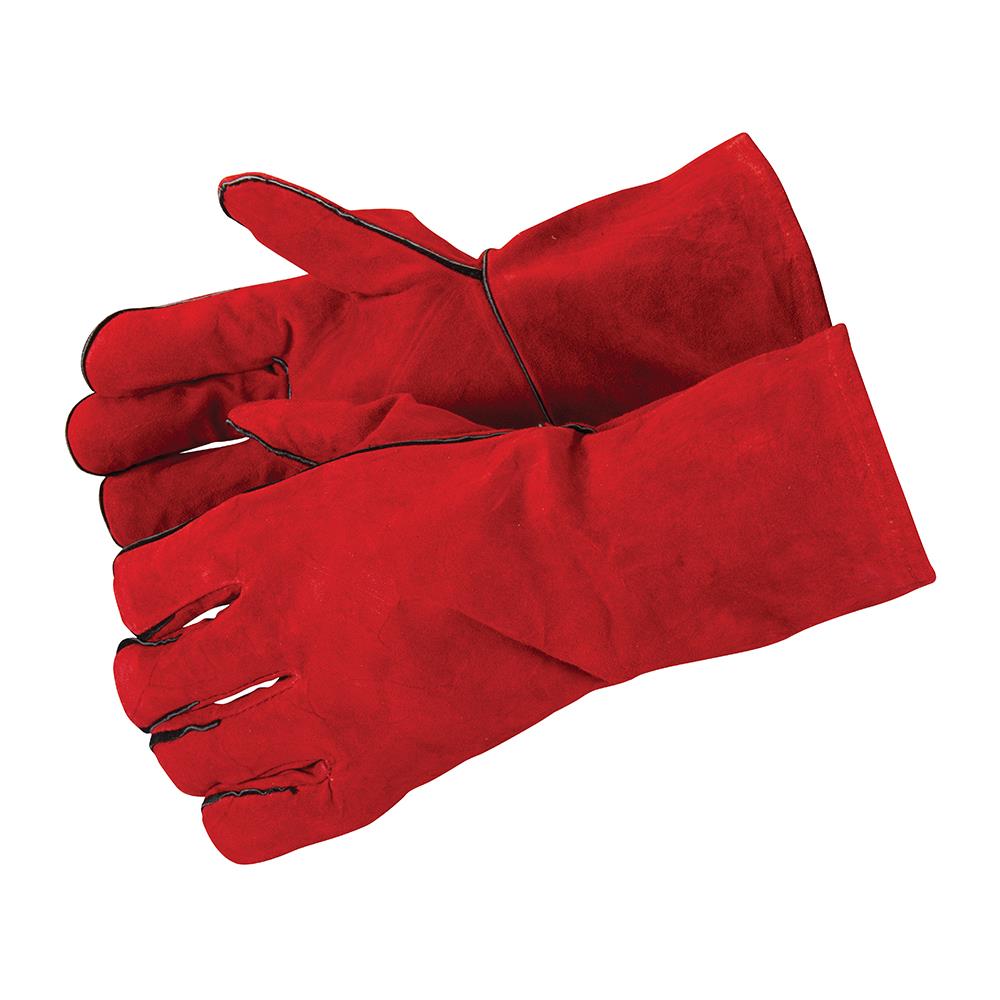 Silverline 330mm Welders Gauntlets Safety PPE Heat Resistant Oven