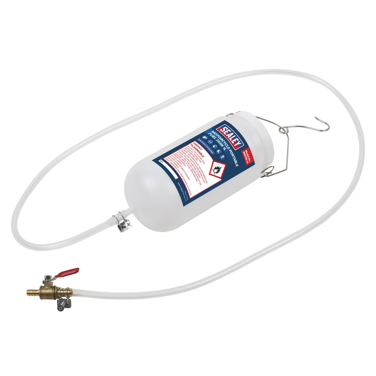 Sealey Motorcycle Portable Fuel Tank 1L 